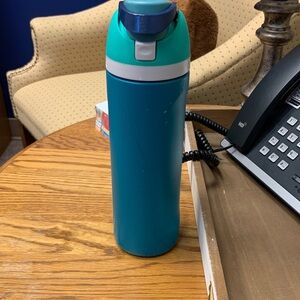 Teal and Blue Owala Water Bottle
